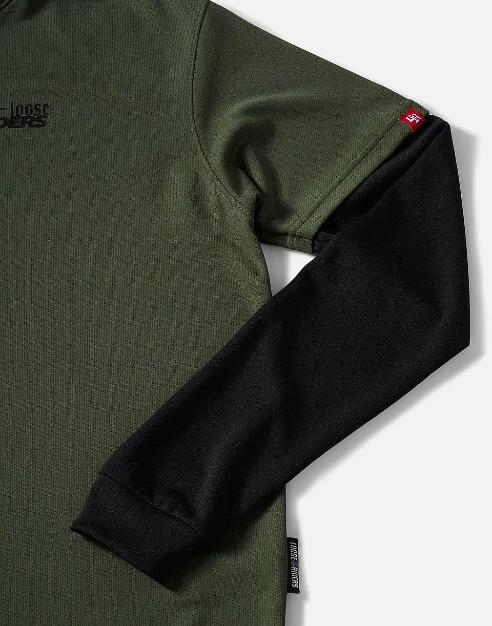Polera Loose Riders TW Olive | Polera MTB | 2
