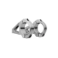 Tee Title DH DM1 35 mm Gris - Miniatura 1