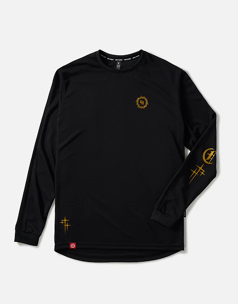 Polera Loose Riders Tone Black