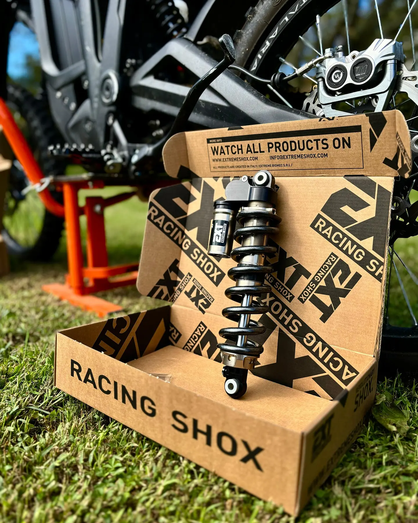 Amortiguador / Shock EXT ARMA E-MX para Surron y Talaria 3