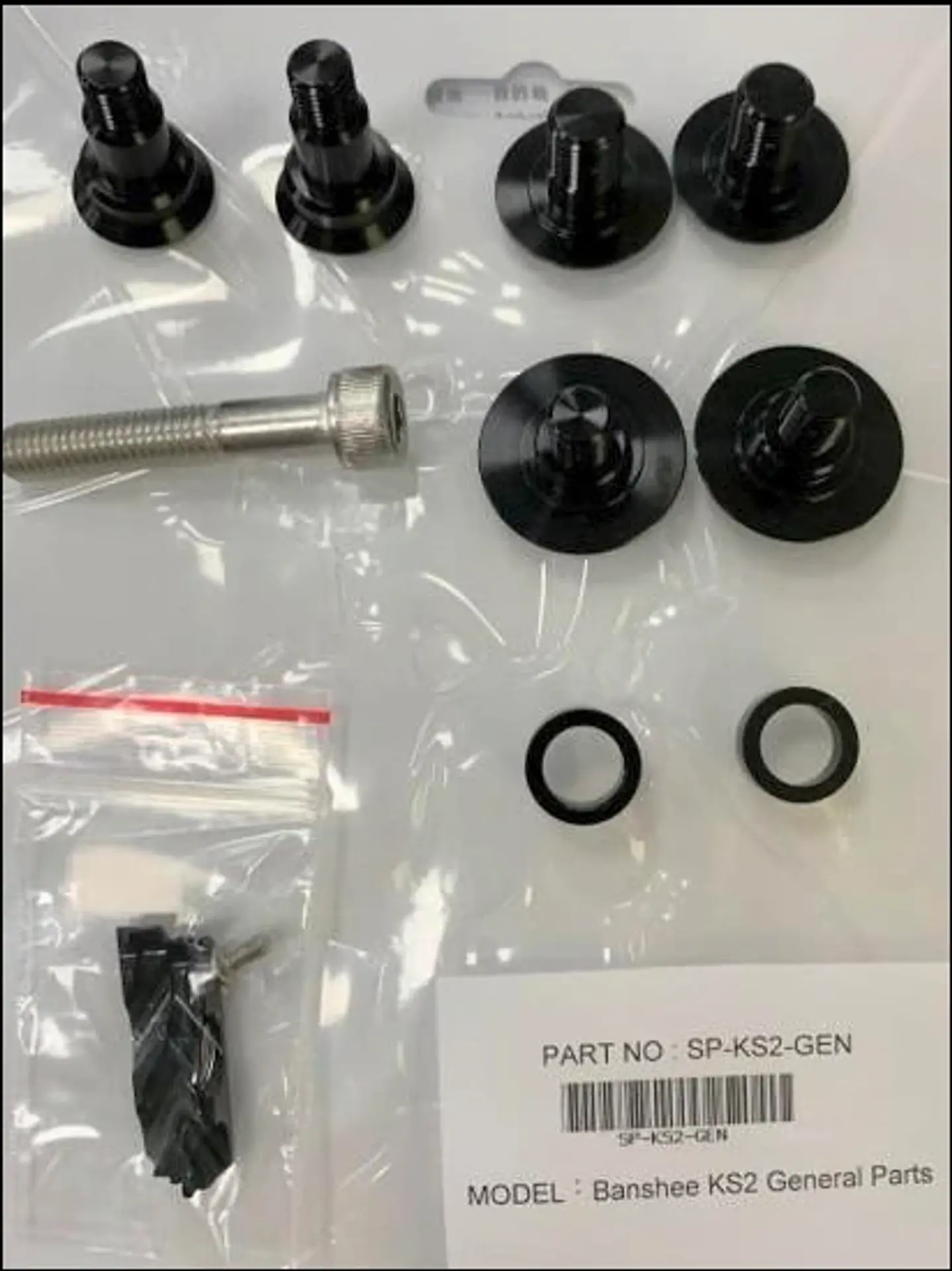 Kit Pernos y Espaciadores Banshee KS2 1
