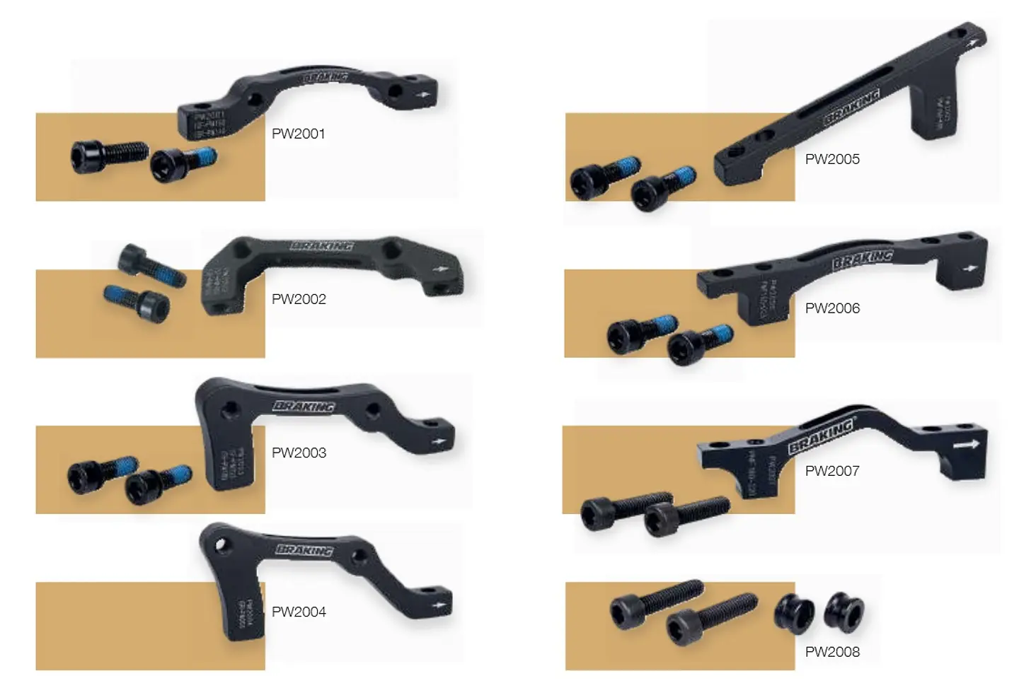 Adaptadores de Freno Braking IS y PM para MTB 7