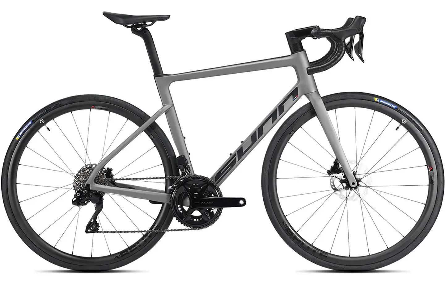 Bicicleta Ruta Sunn ASPHALT S1 GRIS 1