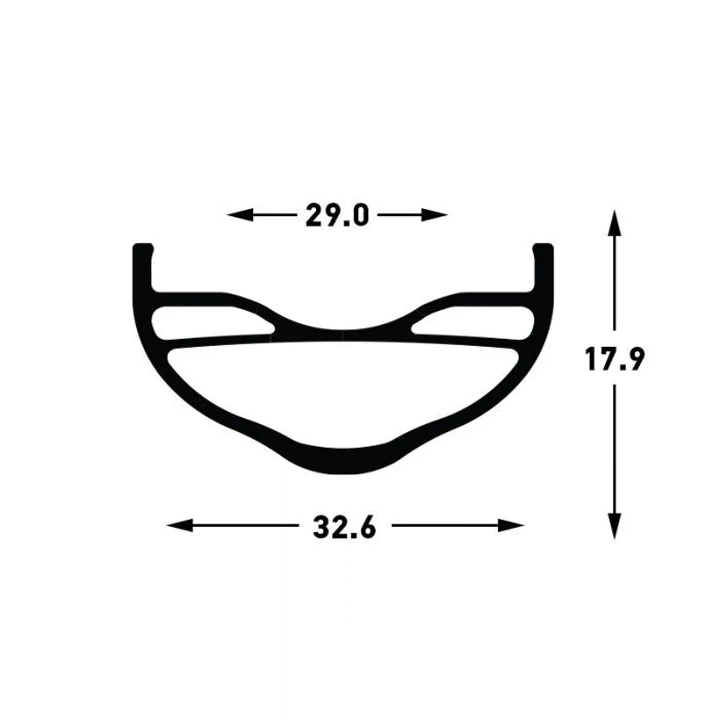 Llanta Stan's NoTubes Flow DH EX3 29 32 hoyos 6