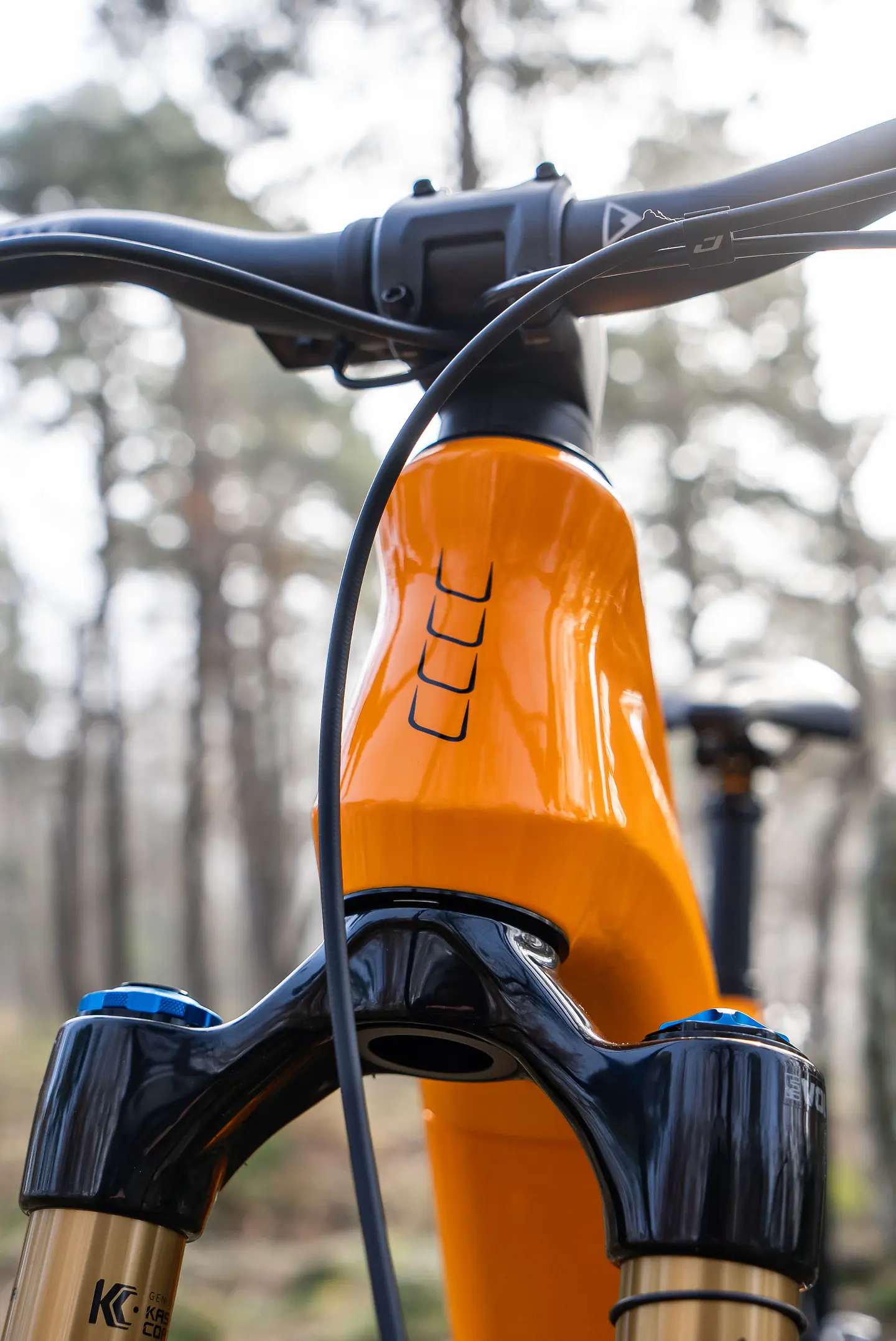 Bicicleta Sunn eBike MTB ONE Factory Naranjo 6