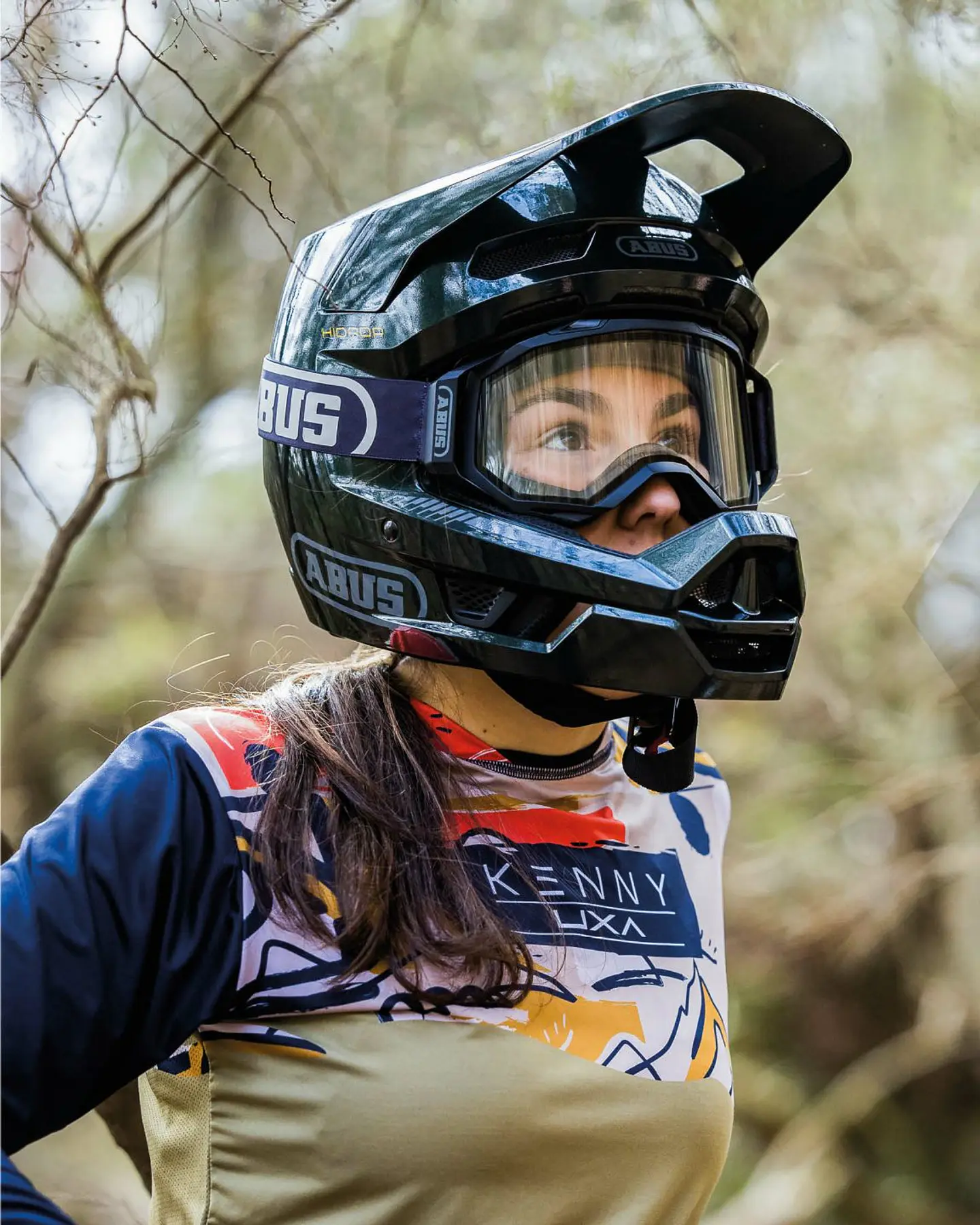 Casco Full Face ABUS HiDrop | Downhill, Enduro y Bike Park 3