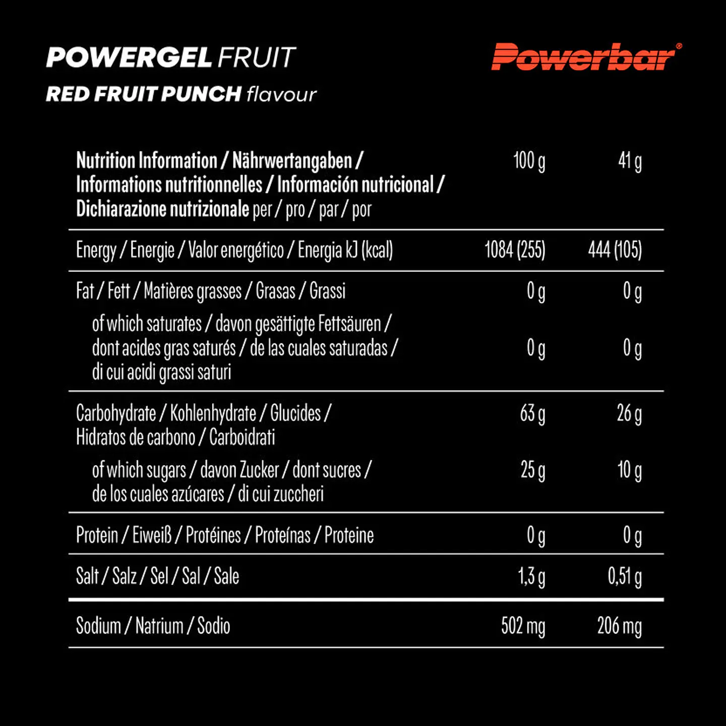 PowerBar Gel de Frutas Frutos Rojos 3
