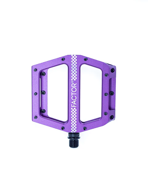Pedales de Plataforma Factor Bake Morado