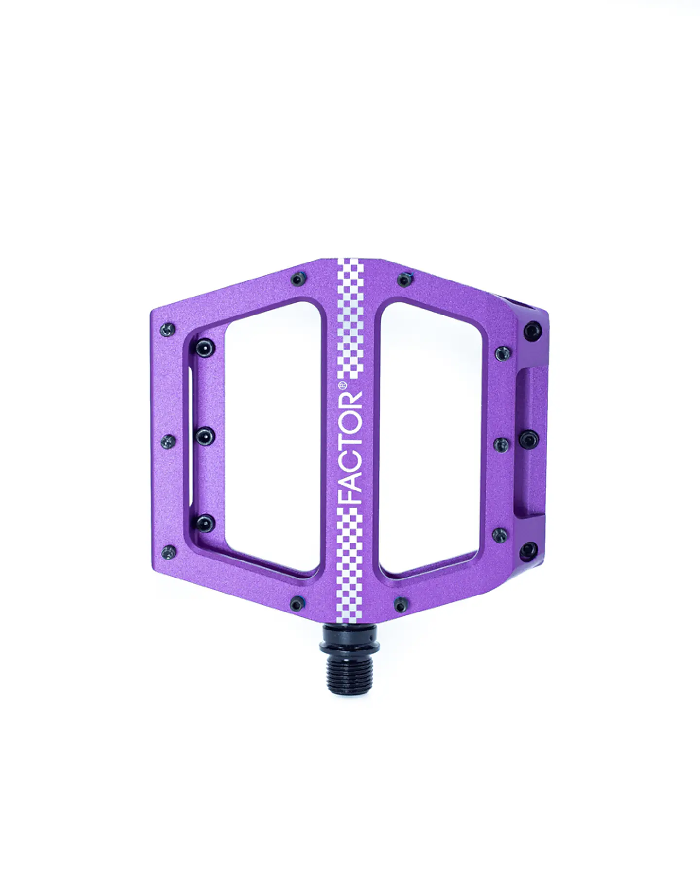 Pedales de Plataforma Factor Bake Morado 1