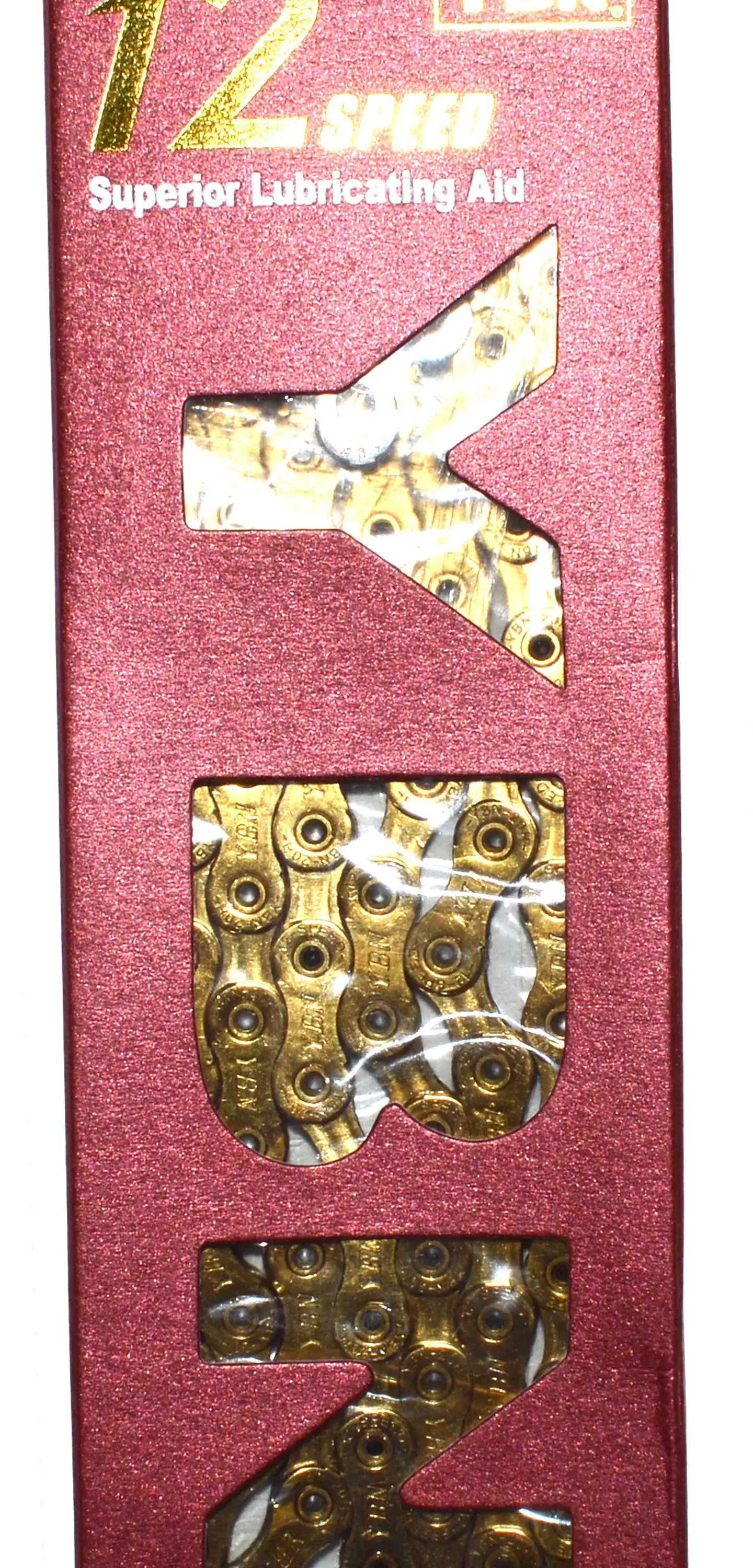 Cadena 12 Velocidades YBN ORO Auto-lubricada 1