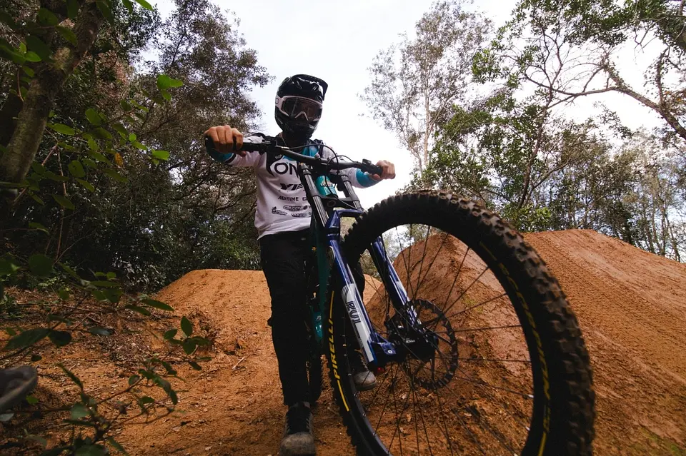 Horquilla Xfusion RV1 38 DH Azul 2