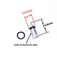 Bomba Piston de Repuesto Magura MT 5 7 - Miniatura 2