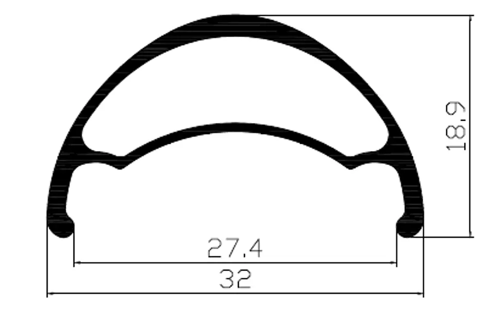 Llanta Weinmann U32 2