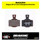 Pastillas de freno Braing para Magura MT de 2 PISTONES - Miniatura 2