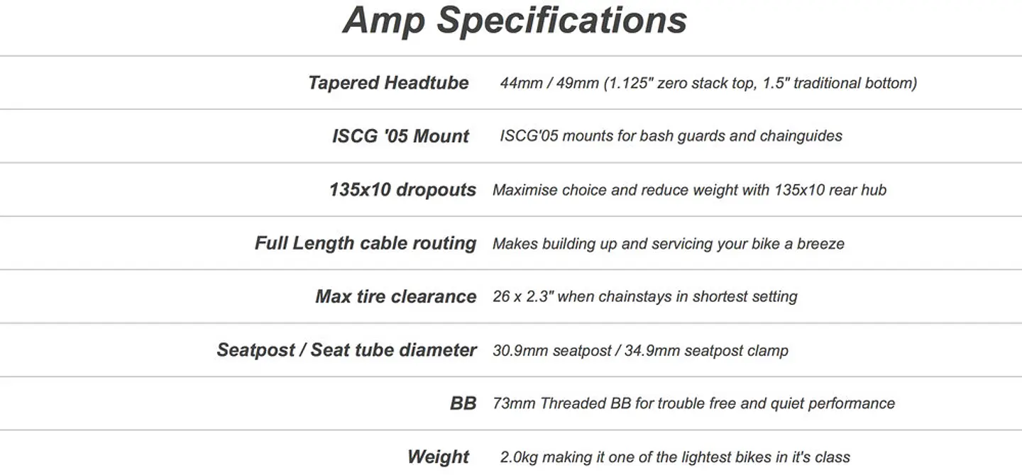Bicicleta dirt Banshee AMP 10