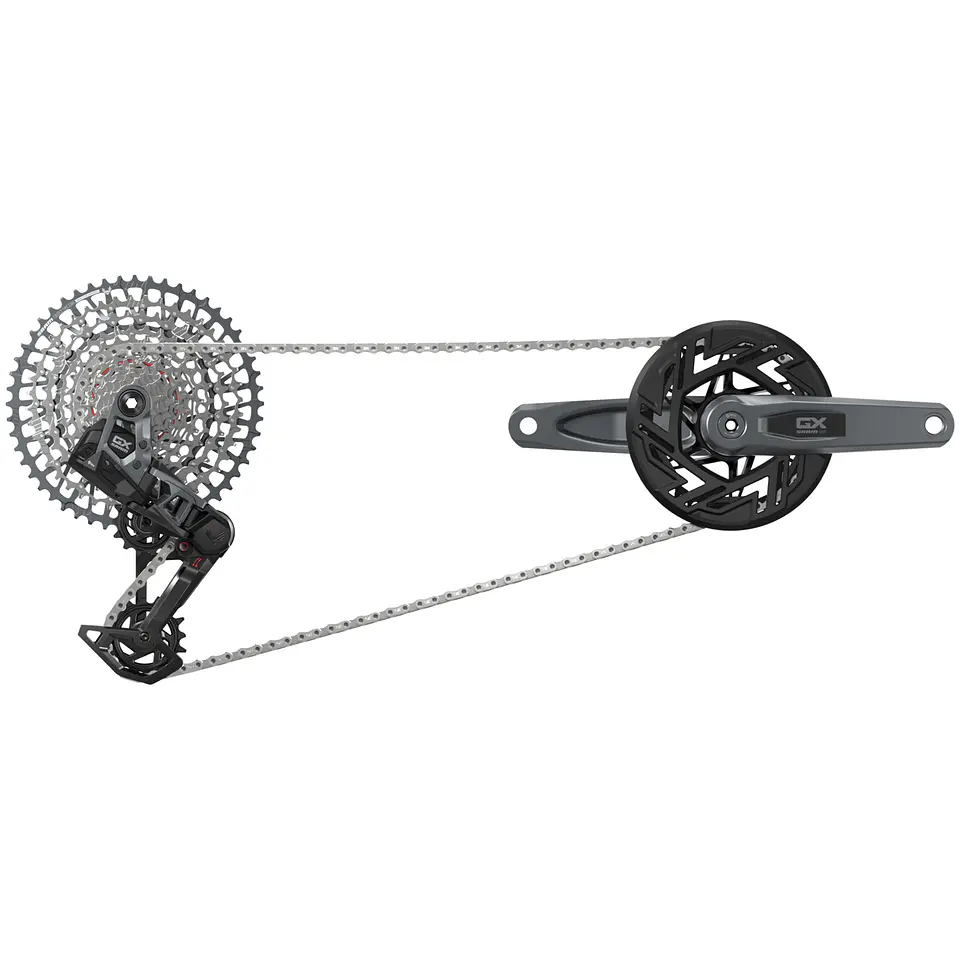 Grupo SRAM Eagle GX AXS T-Type BROSE 36T 10-52T 160mm 2