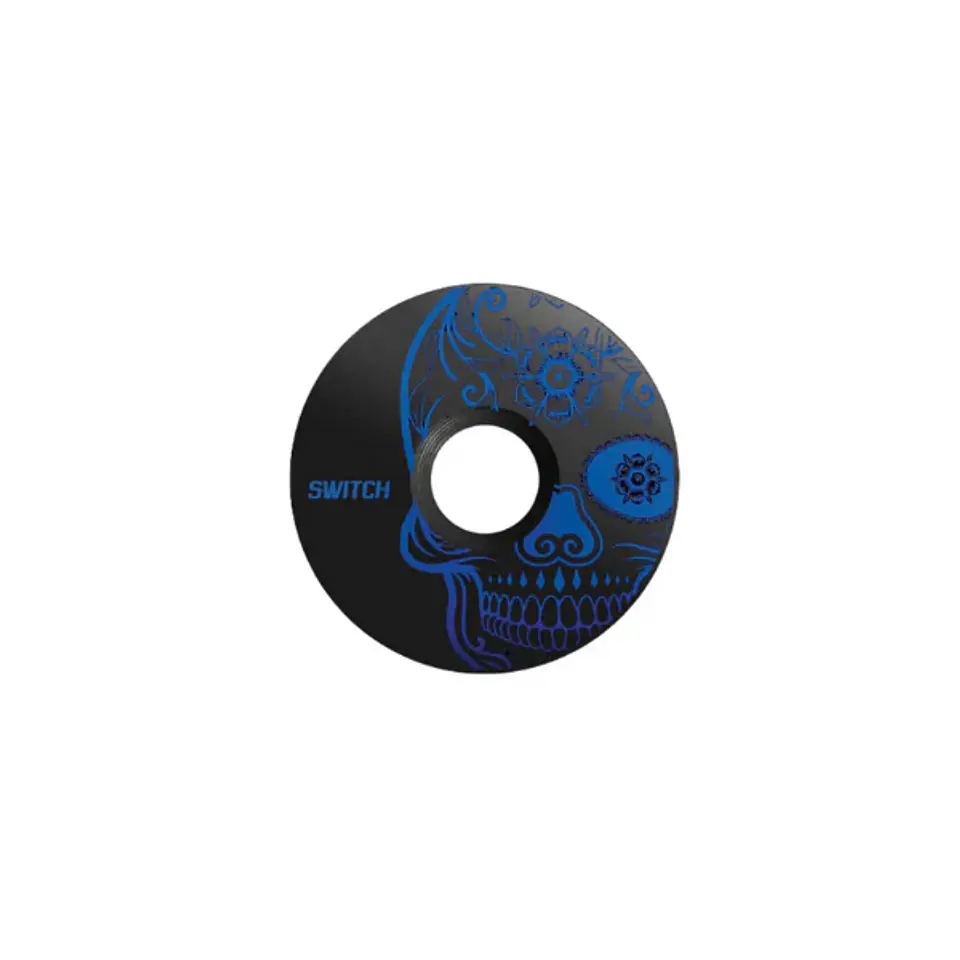 Tapa tee aluminio Switch Components SKULL 5