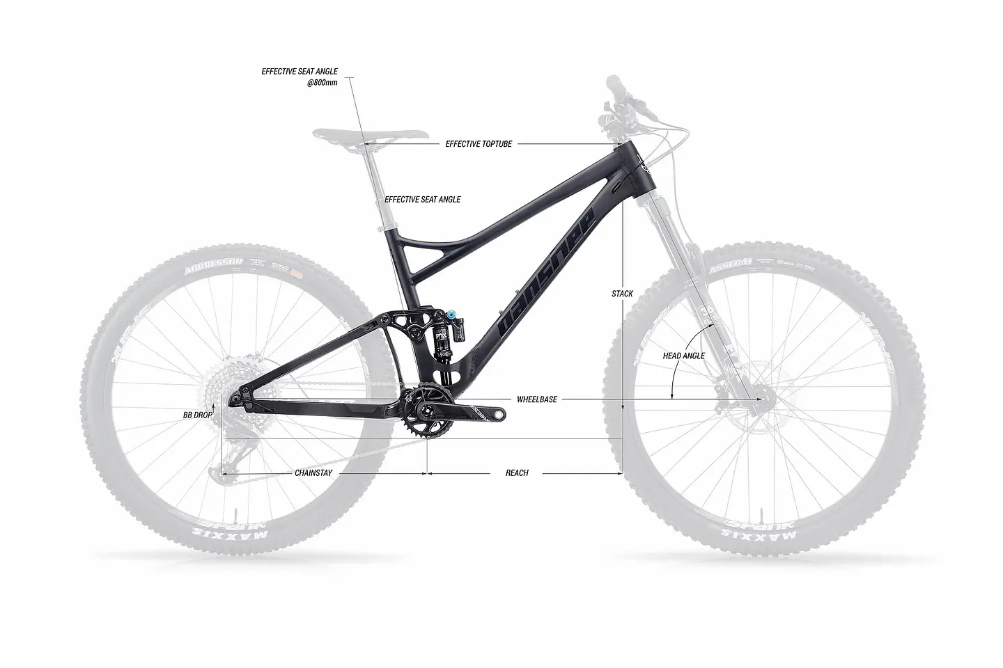 Cuadro Banshee Prime V3.2 Enduro y trail 8