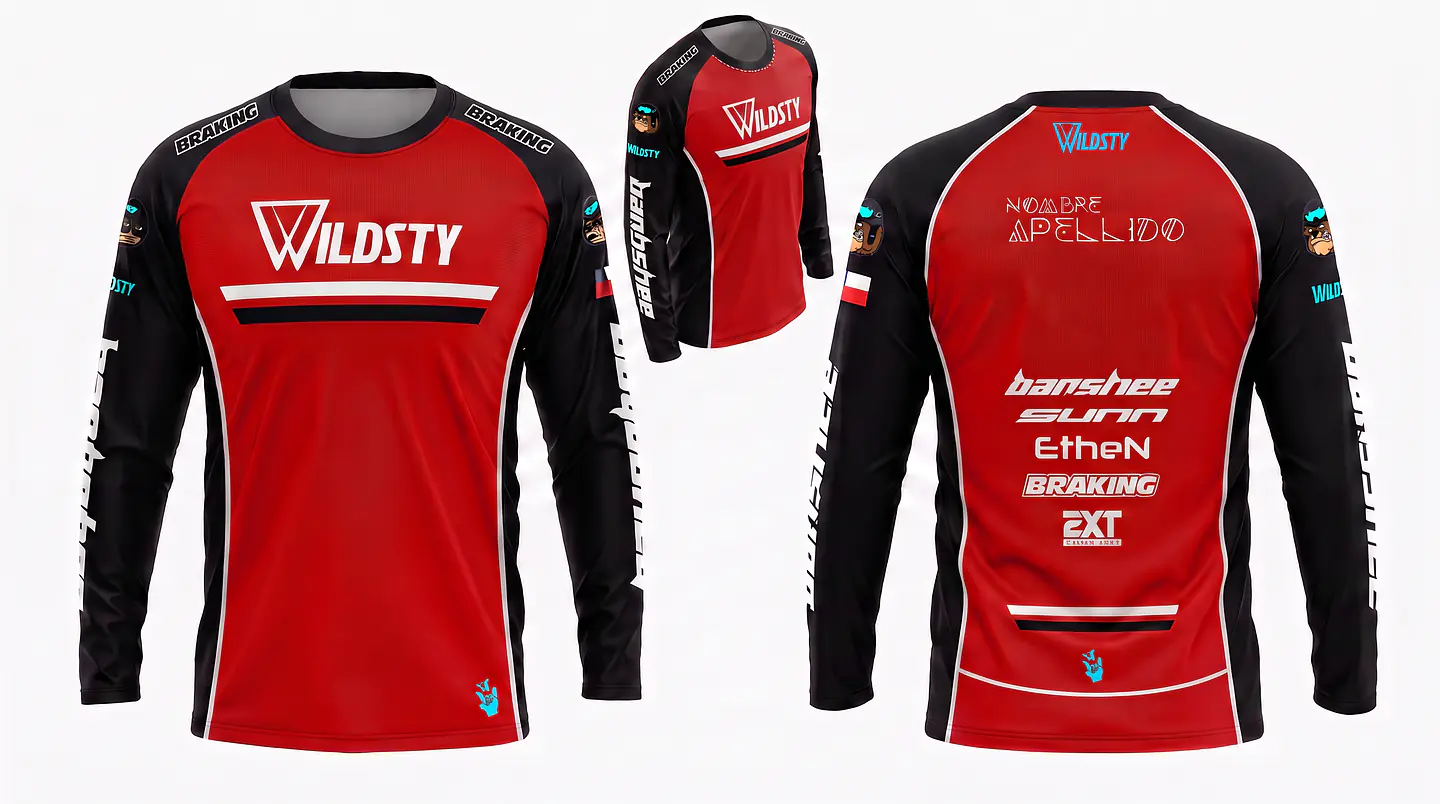 Polera Ciclismo DH Wildsty  5