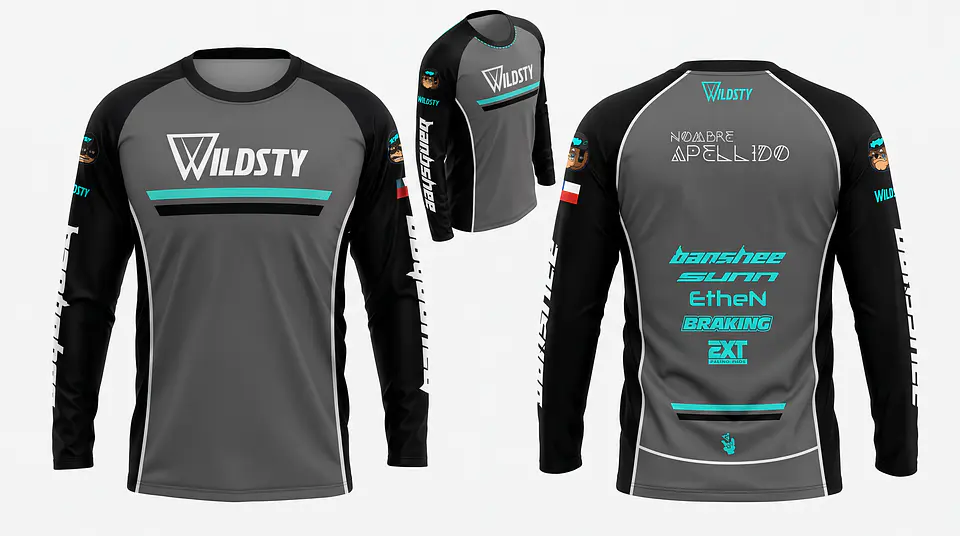 Polera Ciclismo DH Wildsty  9