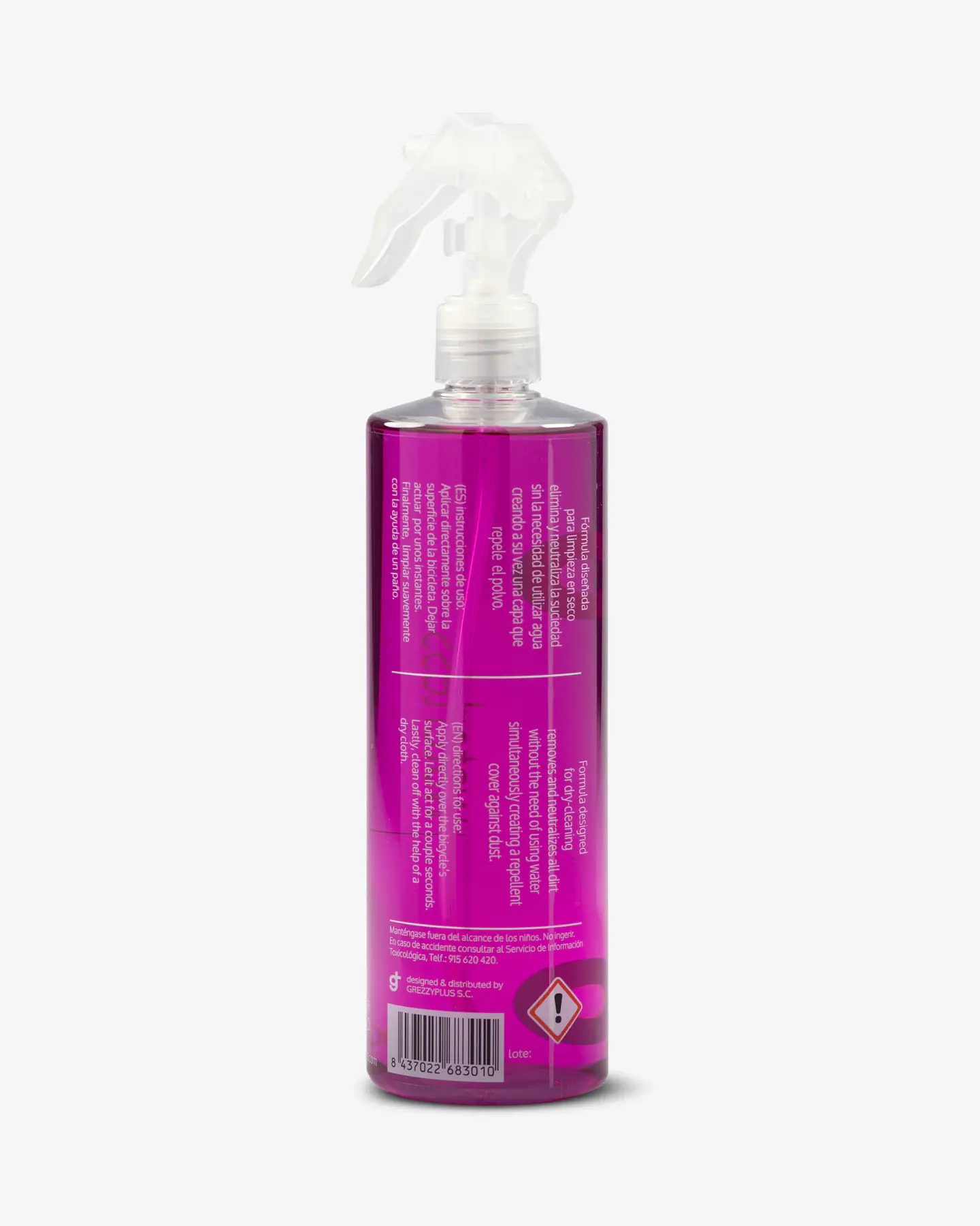 Shampoo en Seco para Bicicleta Grezzy+ Waterless Formula 4