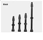Válvula Tubeless 44 mm Negra de Aluminio - Miniatura 1