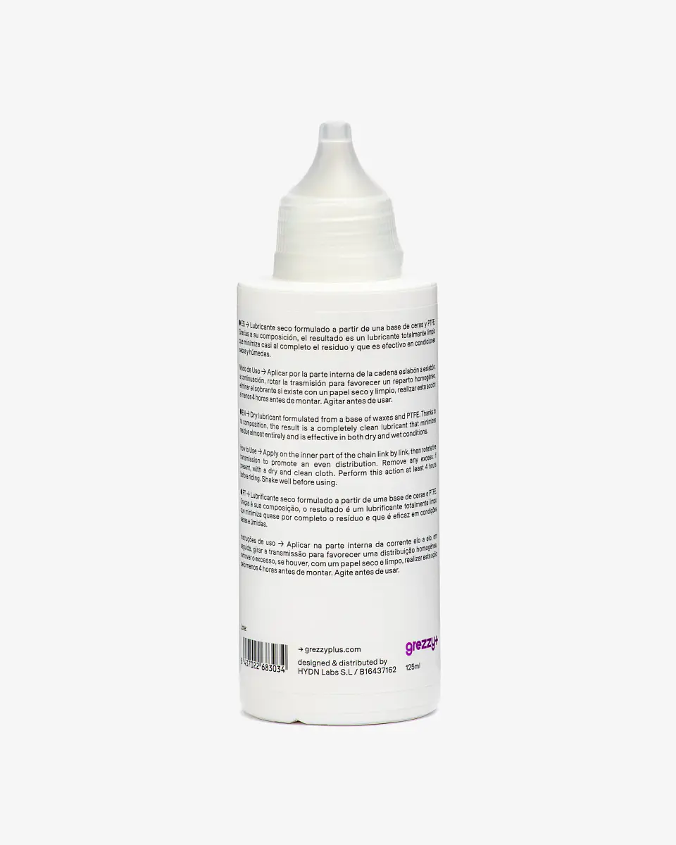 Lubricante para Bicicleta Grezzy+ Hyperlube Formula 125 ml 3