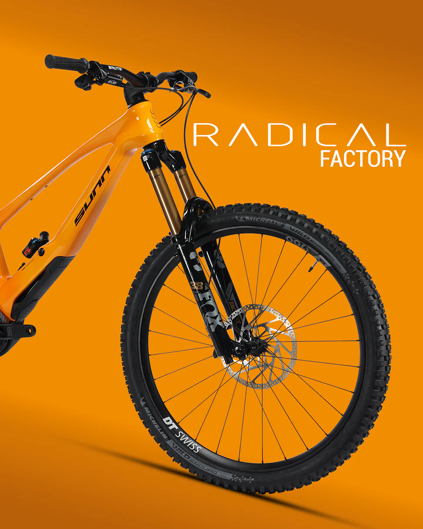 Bicicleta Sunn Radical Factory Naranjo 2