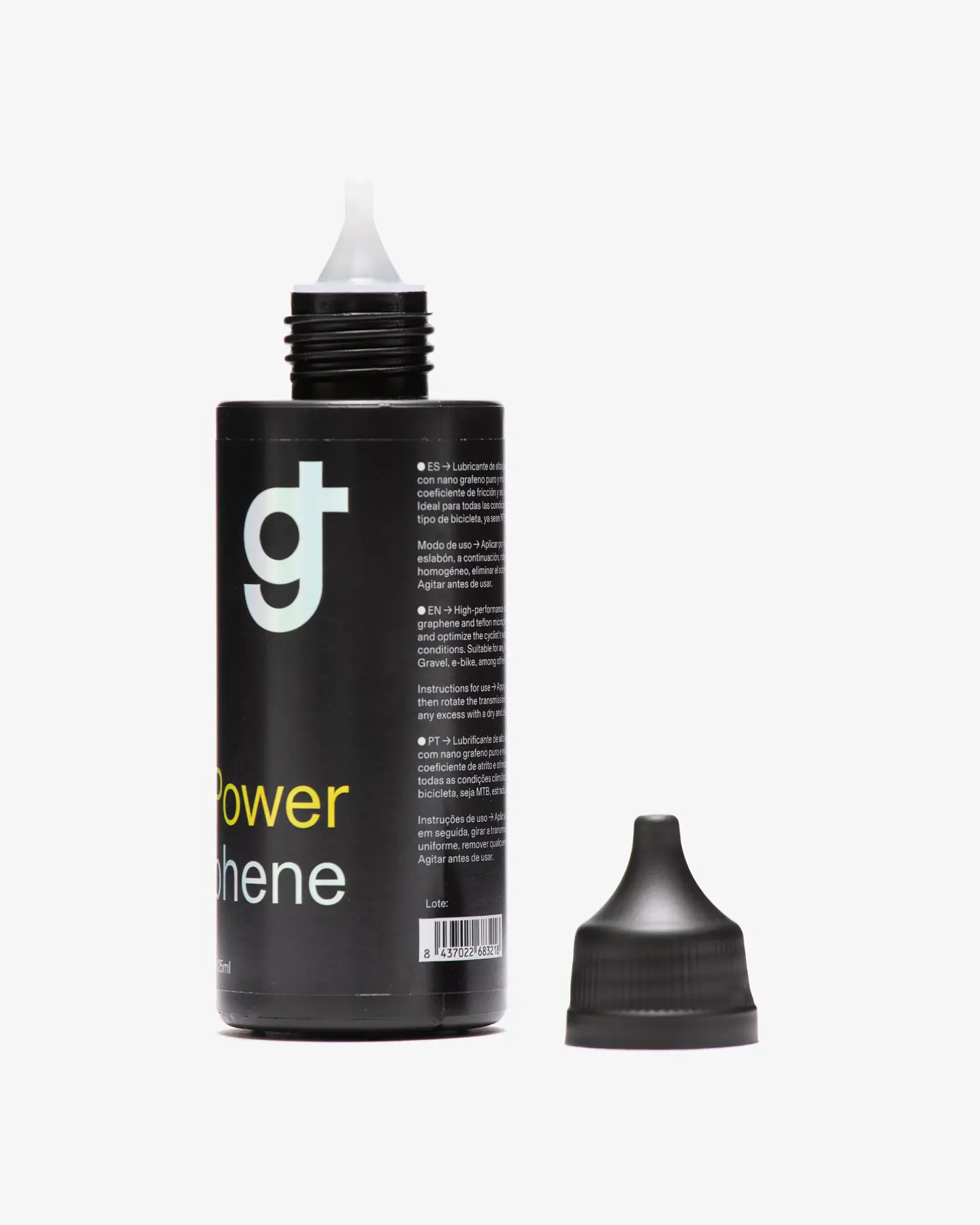Lubricante Grezzy+ Oil-Power Graphene 125 ml 3