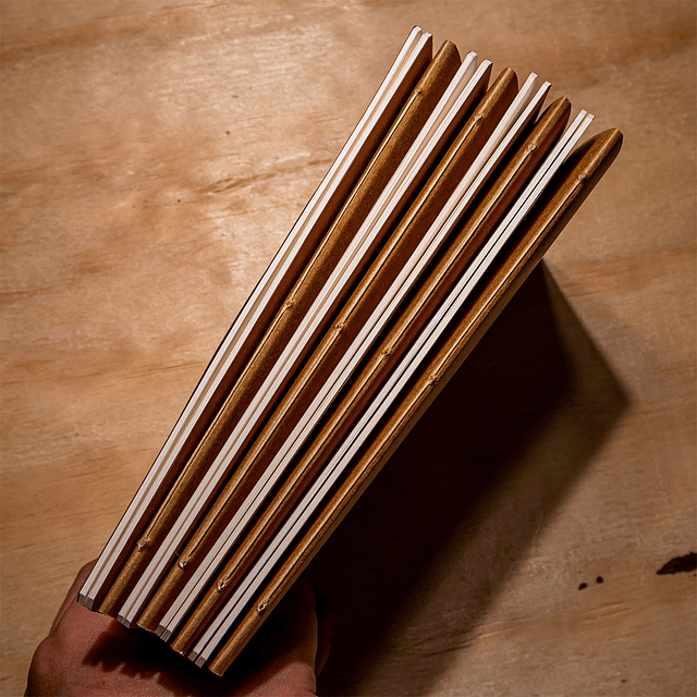 Pack 8 cuadernillos de repuesto para Libreta Perdiz de hojas reemplazables