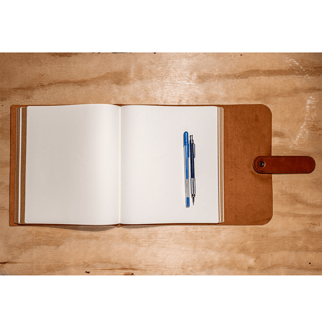 Cuaderno Gran Albatros 180 hojas reemplazables caramelo