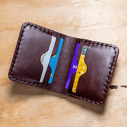 Billetera Pelícano café agreste