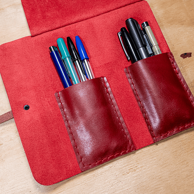 Estuche Tricahue rojo