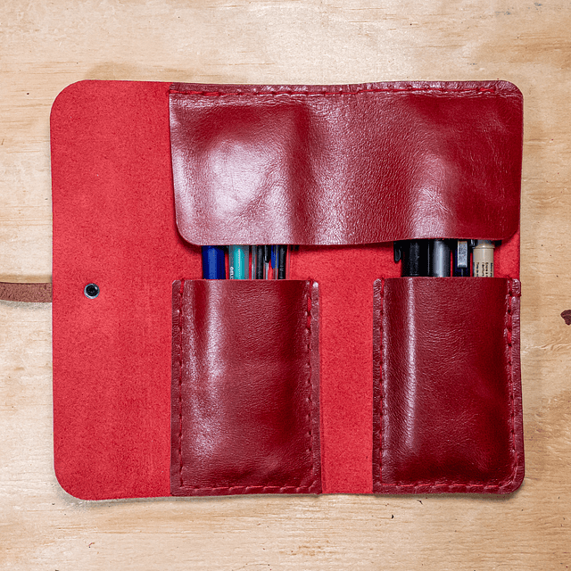 Estuche Tricahue rojo
