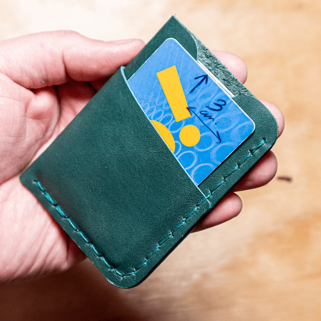 Billetera Fardela verde