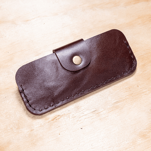 Estuche Pitío para lentes café agreste