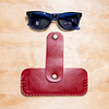 Estuche Pitío para lentes rojo y violeta