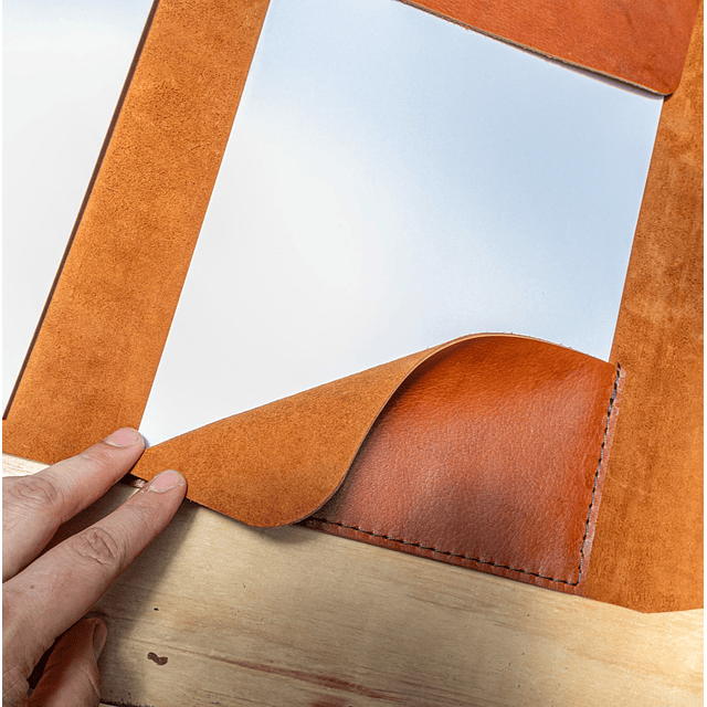 Portafolios Turcaza tamaño oficio caramelo