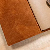 Libreta Laurel 120 hojas reemplazables A6 café agreste