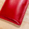 Estuche rojo para lápices