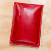 Estuche rojo para lápices