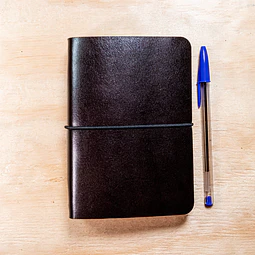 Libreta Maullín (A6) 120 hojas reempl café agreste