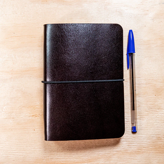 Libreta Maullín (A6) 120 hojas reempl café agreste