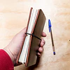 Libreta Maullín (A6) 120 hojas reempl café agreste