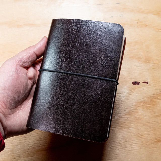 Libreta Maullín (A6) 120 hojas reempl café agreste