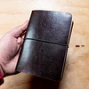 Libreta Maullín (A6) 120 hojas reempl café agreste