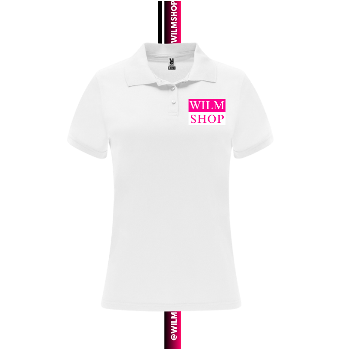 Polera Pique Personalizada Logotipo MUJER (100% POLIÉSTER) 2