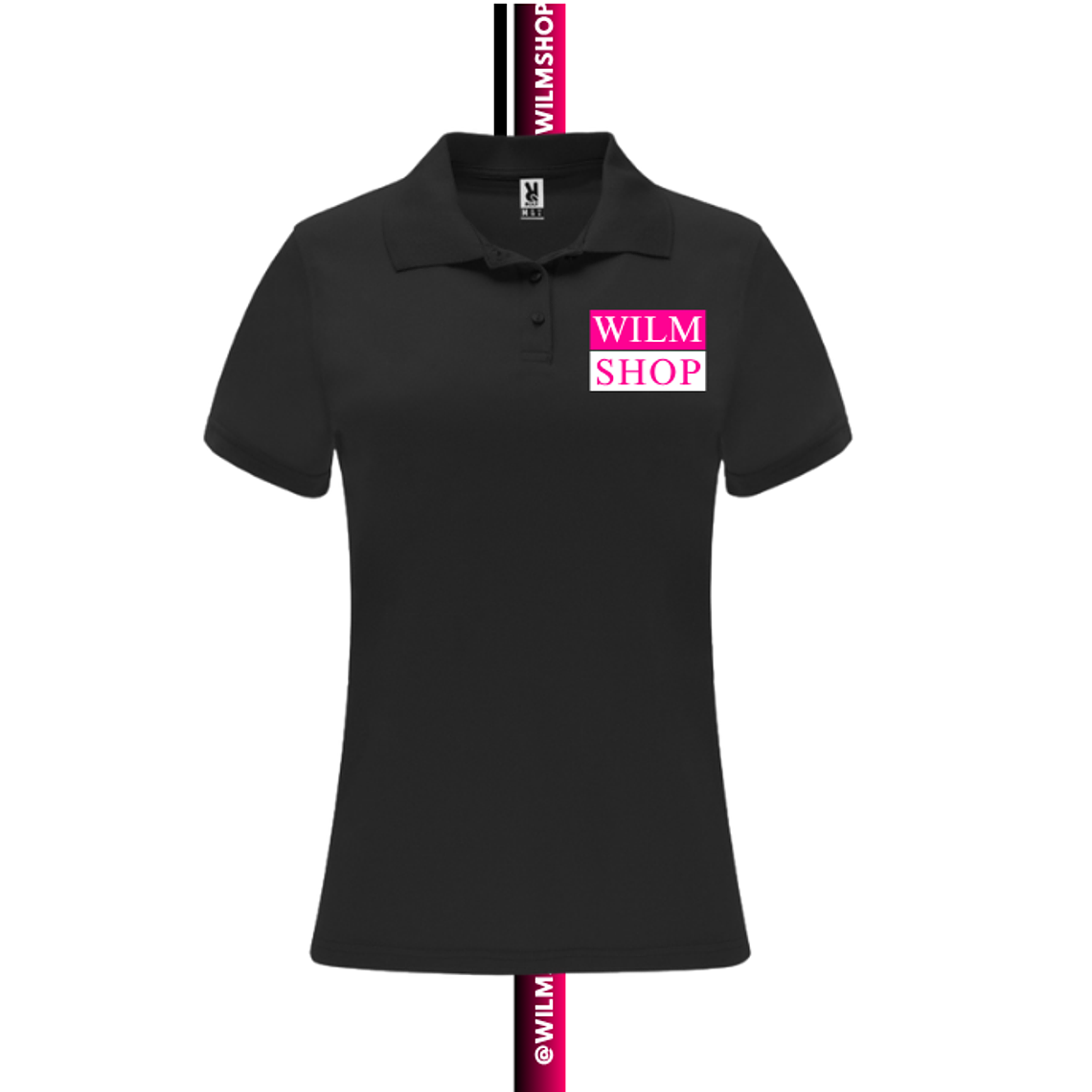 Polera Pique Personalizada Logotipo MUJER (100% POLIÉSTER) 3