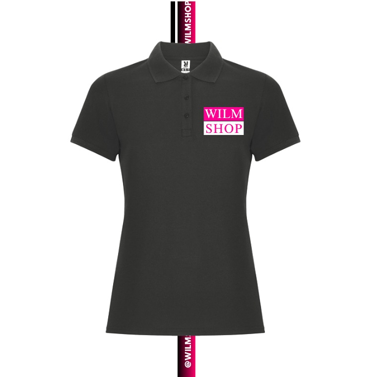 Polera Pique Personalizada Logotipo DAMA (60% ALGODÓN) 6