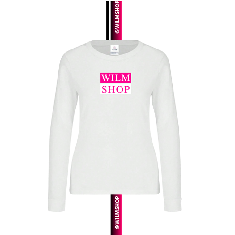 Polera Manga Larga Personalizada DAMA (100% ALGODÓN) 3